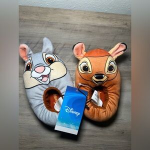 Disney Bambi and Thumper Big Girl's Slippers, Size 5-6, Brand New with Tag
